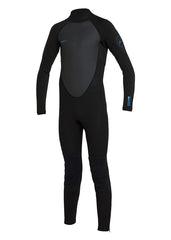 ONeill Boys Reactor 2 3/2mm Back Zip Steamer Wetsuit 6 / Black