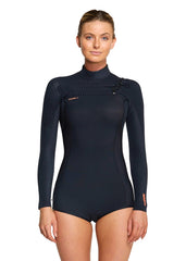 ONeill Womens Hyperfreak 2mm CZ LS Spring Suit Wetsuit 6 / Black