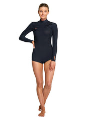 ONeill Womens Hyperfreak 2mm CZ LS Spring Suit Wetsuit 6 / Black