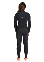 ONeill Girls Hyperfreak 3/2mm CZ Steamer Wetsuit 8 / Black