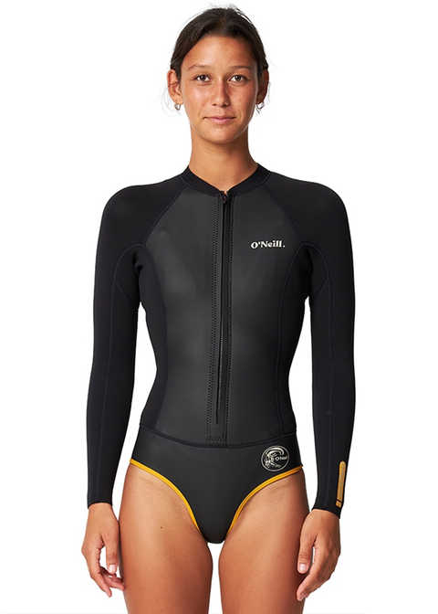 ONeill Womens Originals 2mm FZ LS Spring Suit Wetsuit