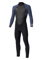 ONeill Mens Reactor BZ 3/2mm Steamer Wetsuit S / Black/Slate