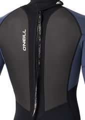 ONeill Mens Reactor BZ 3/2mm Steamer Wetsuit S / Black/Slate