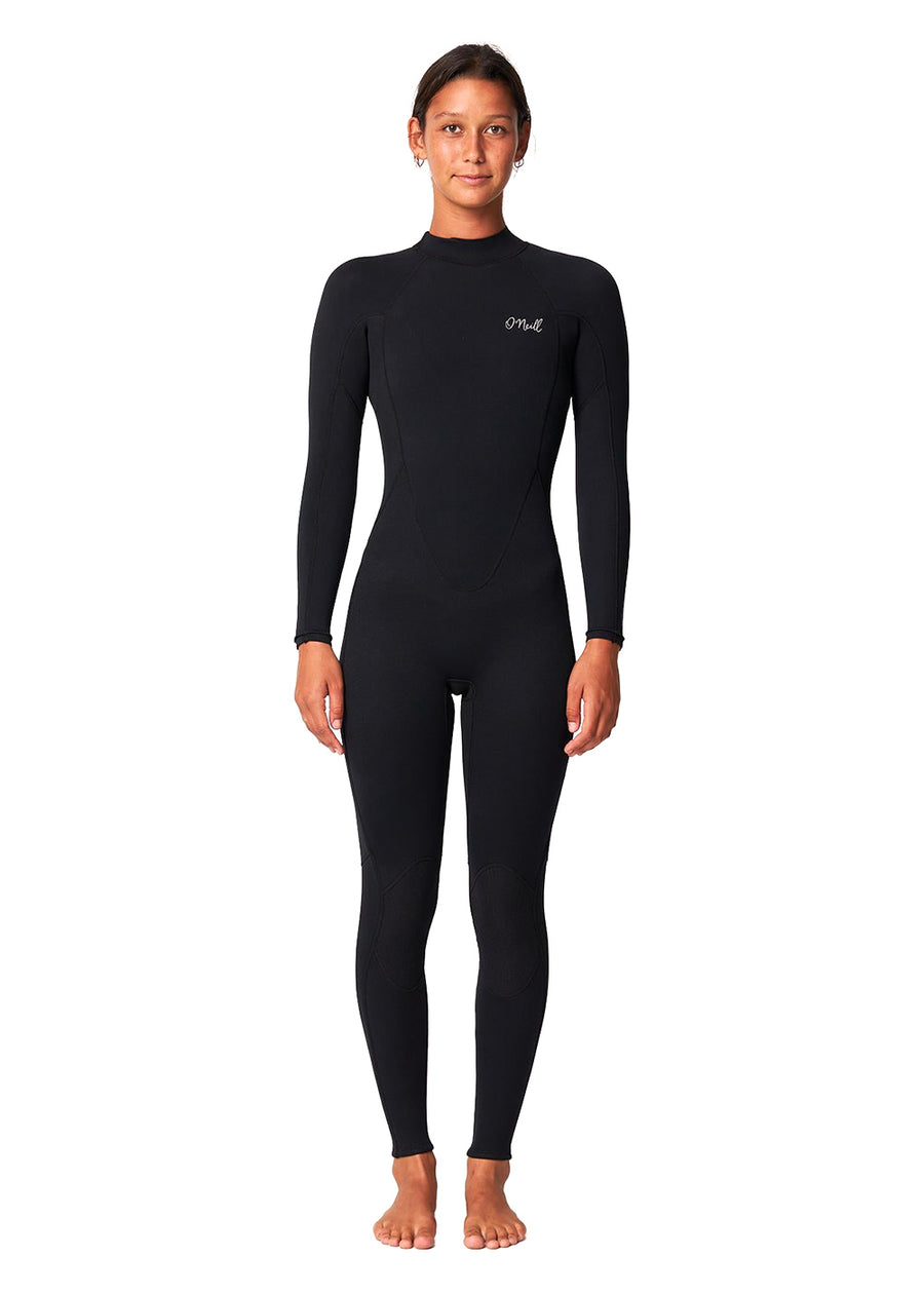 ONeill Womens Reactor BZ 3/2mm Steamer Wetsuit