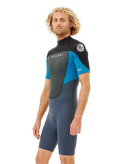 Rip Curl Mens Omega BZ 2mm FL Spring Suit Wetsuit