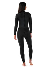 Rip Curl Womens Dawn Patrol 3/2mm BZ Steamer Wetsuit 4 / Black