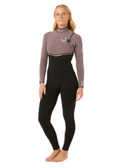 Rip Curl Womens E-Bomb ZF 3/2mm GBS Steamer Wetsuit