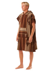 Rip Curl Mens Searchers Hooded Towel OS / Brown