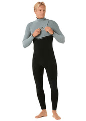 Rip Curl Mens E-bomb Zipperless 3/2mm GBS Steamer Wetsuit
