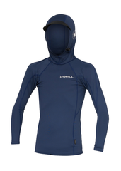 ONeill Boys Trvlr UV LS Lycra Hooded Rashie