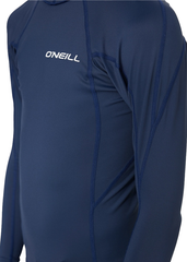 ONeill Boys Trvlr UV LS Lycra Hooded Rashie