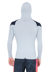 ONeill Mens Trvlr UV LS Lycra Hooded Rashie