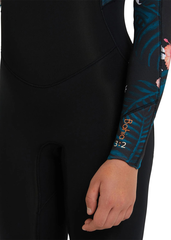 ONeill Girls Bahia 3/2mm Chest Zip Steamer Wetsuit