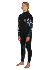 ONeill Girls Bahia 3/2mm Chest Zip Steamer Wetsuit