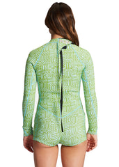 Billabong Womens Spring Fever 2mm FL Back Zip Long Sleeve Spring Suit