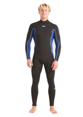 Billabong Mens Absolute 3/2mm Chest Zip GBS Steamer Wetsuit