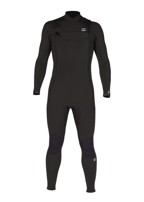 Billabong Mens Absolute 4/3mm Chest Zip GBS Steamer Wetsuit