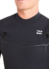 Billabong Mens 4/3mm Furnace Chest Zip Steamer Wetsuit