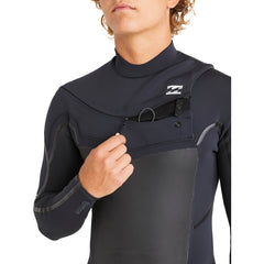 Billabong Mens Absolute + CZ 3/2mm Steamer Wetsuit S / Black