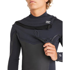 Billabong Mens Absolute + CZ 3/2mm Steamer Wetsuit S / Black