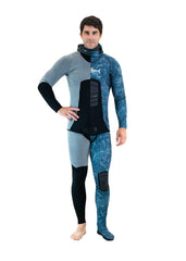 Adreno Mens Ascension 3.5mm Two Piece Wetsuit, Diving Gloves, Diving Socks - Package