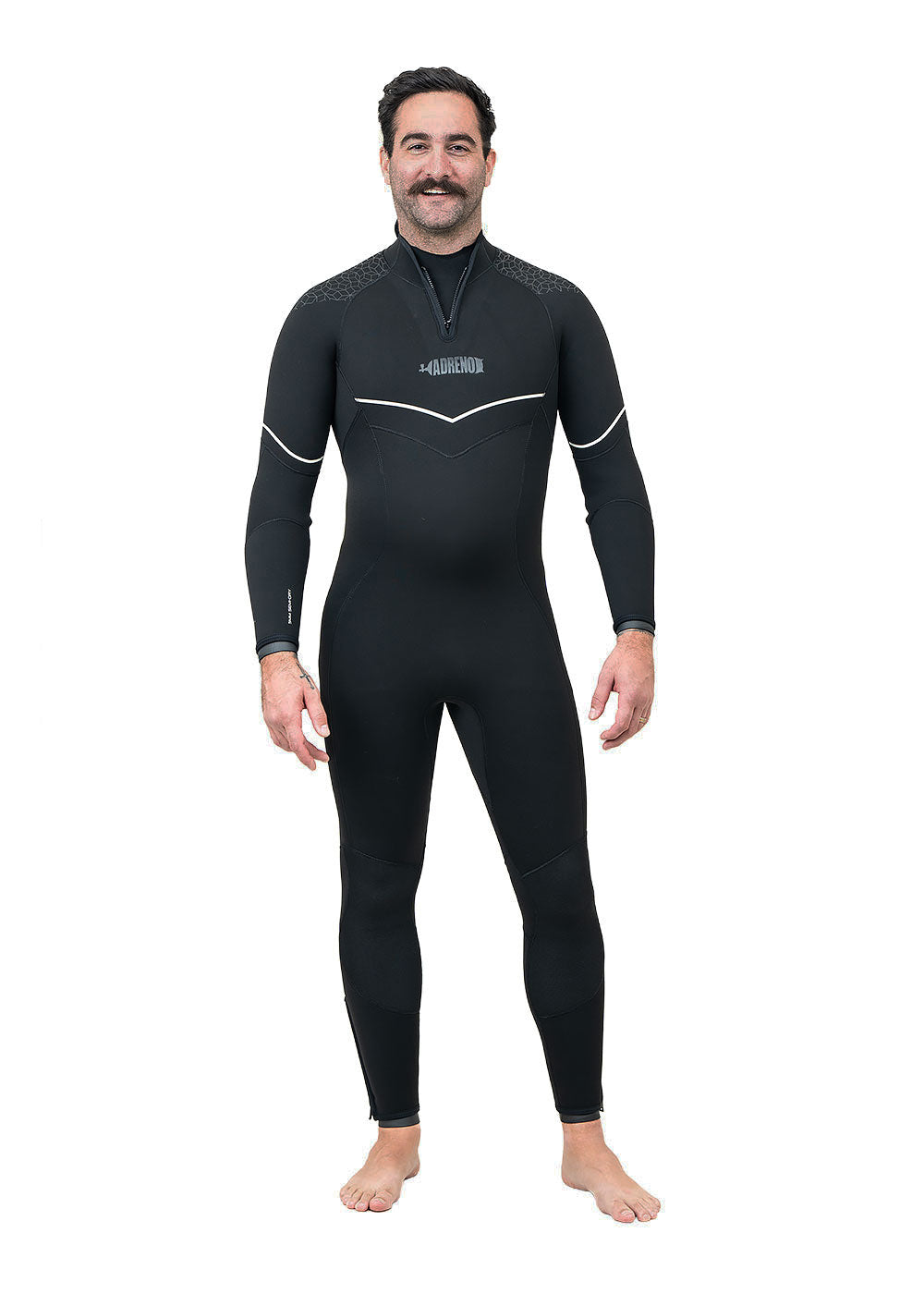 Adreno Mens Manta 5mm Semi-Dry Scuba Diving Wetsuit