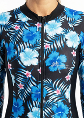 Adrenalin Womens Arabella Full Piece LS Lycra Swimsuit