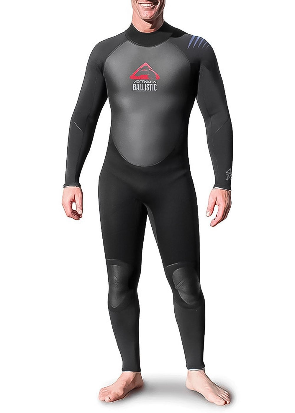 Adrenalin Mens Ballistic Batwing 3/2mm Steamer Wetsuit