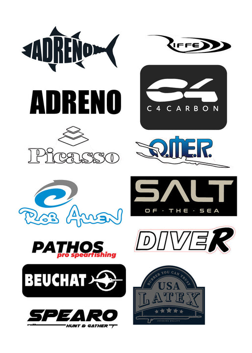 Adreno Brands Sticker Sheet