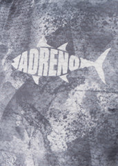 Adreno Hooded Boat Shirt - Light Grey Camo