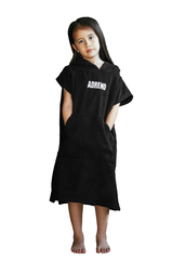 Adreno Youth Hooded Towel - Block Logo