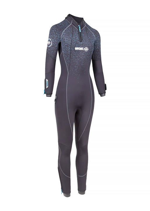 Beuchat Womens Focea Comfort 6 7mm Semi Dry Scuba Diving Wetsuit