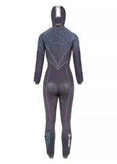 Beuchat Womens Focea Comfort 6 Hooded 7mm Semi Dry Scuba Diving Wetsuit