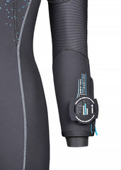 Beuchat Womens Focea Comfort 6 Hooded 7mm Semi Dry Scuba Diving Wetsuit