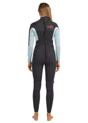 Billabong Womens 302 Launch Back Zip Steamer Wetsuit