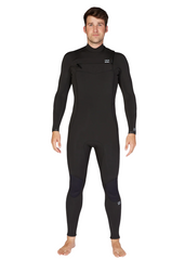 Billabong Mens Absolute 2mm Chest Zip GBS Steamer Wetsuit