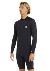 Billabong Mens Foil 2mm BZ FL LS Spring Suit Wetsuit