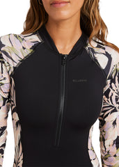 Billabong Womens Coast LS Lycra Full Piece Swimsuit