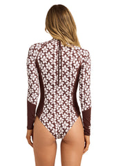 Billabong Womens Playa Sol LS Full Piece Swimsuit