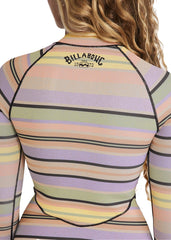 Billabong Womens Salty Dayz 2mm FZ LS Spingsuit Wetsuit