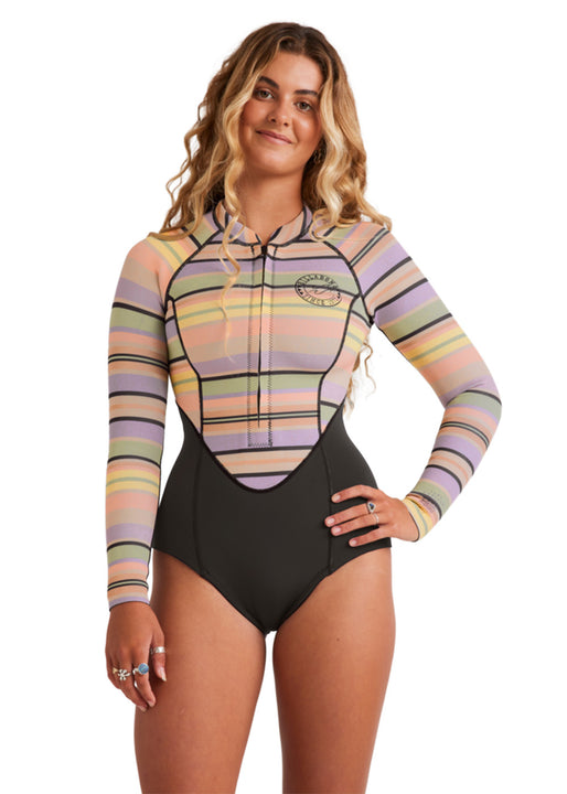 Billabong Womens Salty Dayz 2mm FZ LS Spring Suit Wetsuit