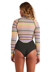 Billabong Womens Salty Dayz 2mm FZ LS Spingsuit Wetsuit