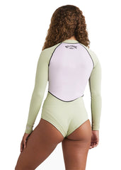 Billabong Womens Salty Dayz 2mm FZ LS Spingsuit Wetsuit