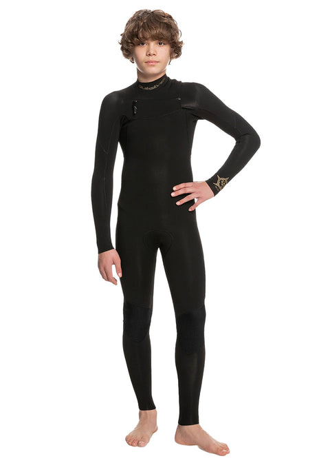 Quiksilver Boys Everyday Sessions MW 3/2mm Chest Zip Steamer Wetsuit