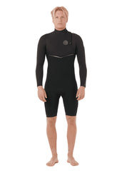 Rip Curl Mens E-Bomb 2mm Zipperless LS Spring Suit Wetsuit