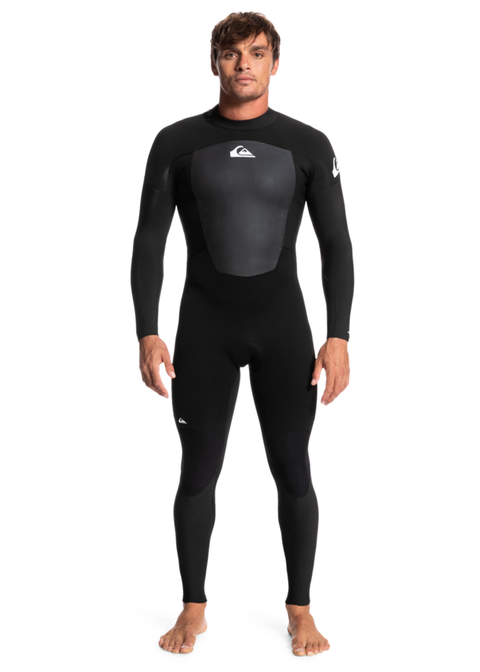 Quiksilver Mens Prologue 4/3mm Back Zip GBS Steamer Wetsuit