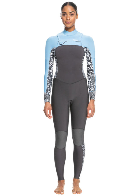 Roxy 3/2mm Womens Swell Series Chest Zip Steamer Wetsuit