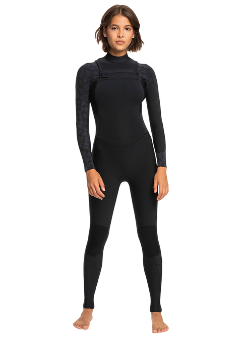 Roxy Womens Swell Series 4/3mm Chest Zip GBS Steamer Wetsuit