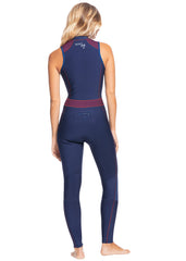 Roxy Womens 1.5mm Roxy Womens Rise Collection Q-Lock Chest Zip Long Jane Wetsuit