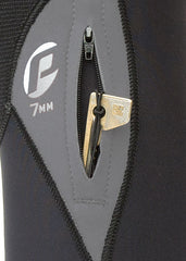 Probe Mens iDRY 7mm Steamer Wetsuit - Black